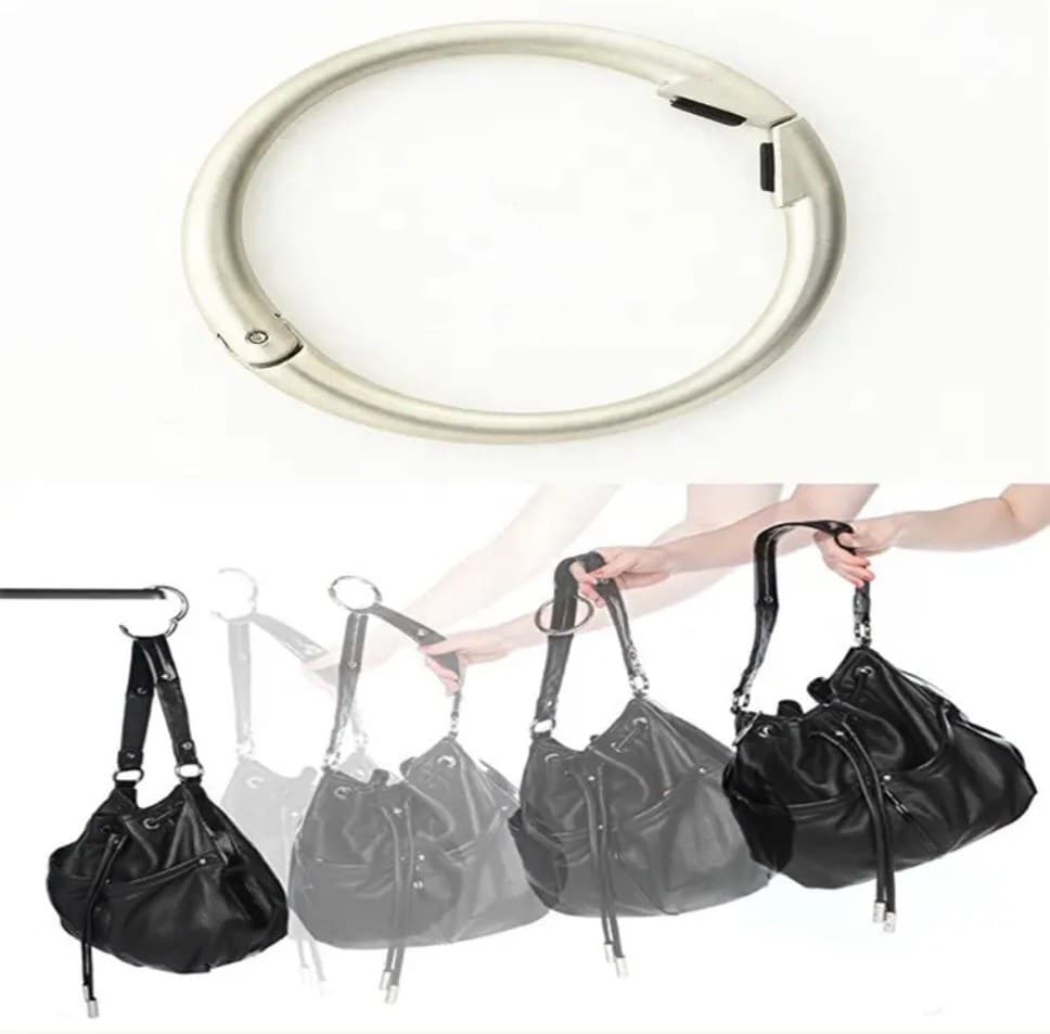 Get this clip bag to hold your purses