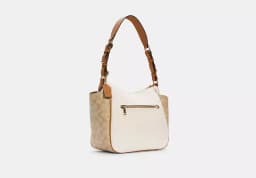COACH Rori Shoulder Bag In Colorblock Signature Canvas thumbnail 2