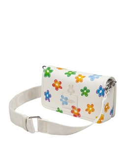 Marc Jacobs The mini bag in leather with flowers print thumbnail 2