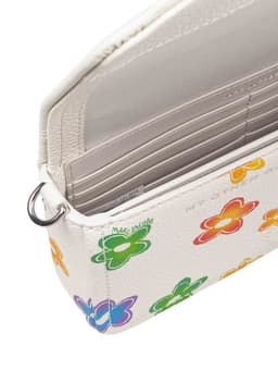 Marc Jacobs The mini bag in leather with flowers print thumbnail 3