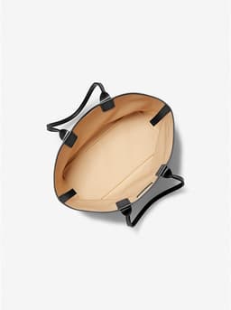 MICHAEL KORS Jodie Large Logo Jacquard Tote Bag / Color: Black thumbnail 2