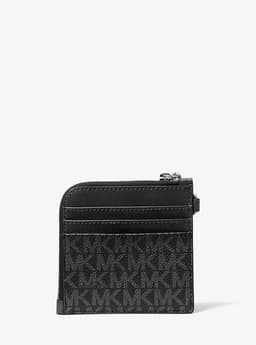 MICHAEL KORS Jet Set Travel Medium Signature Logo Chain Wallet thumbnail 3