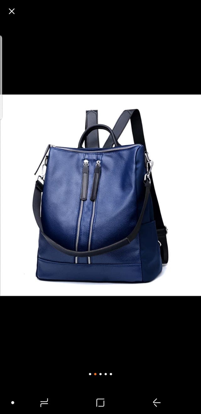 Nice backpack...great color! Get yours today! Inbox with any