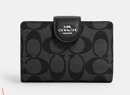 Coach Medium Corner Zip Wallet