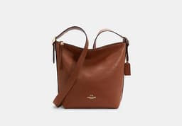 Coach- Val Duffle (Gold/Redwood)