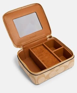 COACH Jewelry Box in Signature Canvas