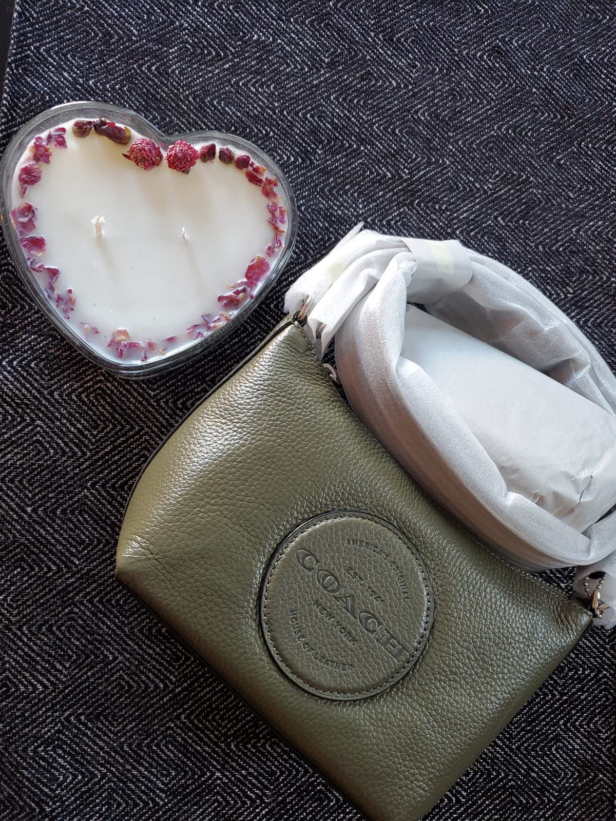New arrival COACH Dempsey Crossbody