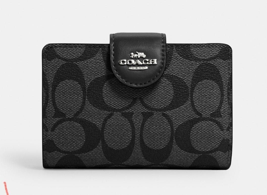 Coach Medium Corner Zip Wallet