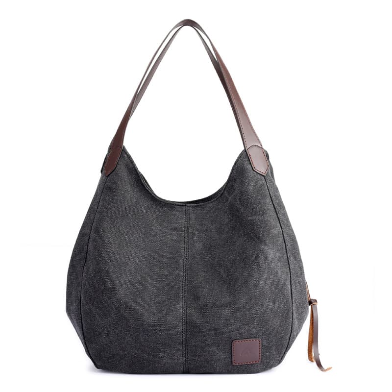Large Capacity Women Handbags Waxed Canvas Tote Bag