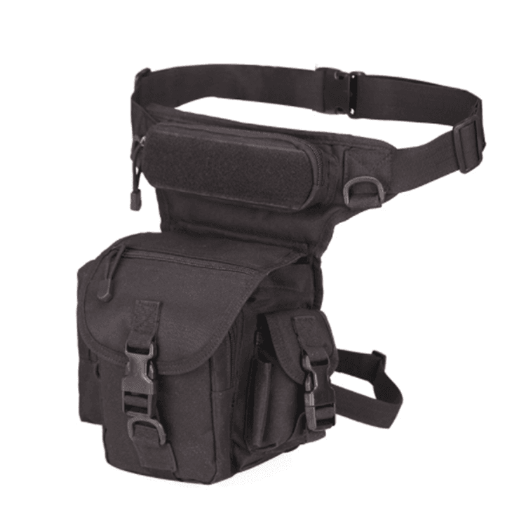 Multifunctionall Waist Leg Bag for Motorcycling