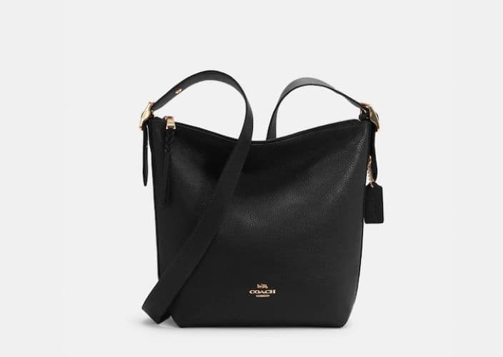 Coach- Val Duffle (Gold/Redwood)