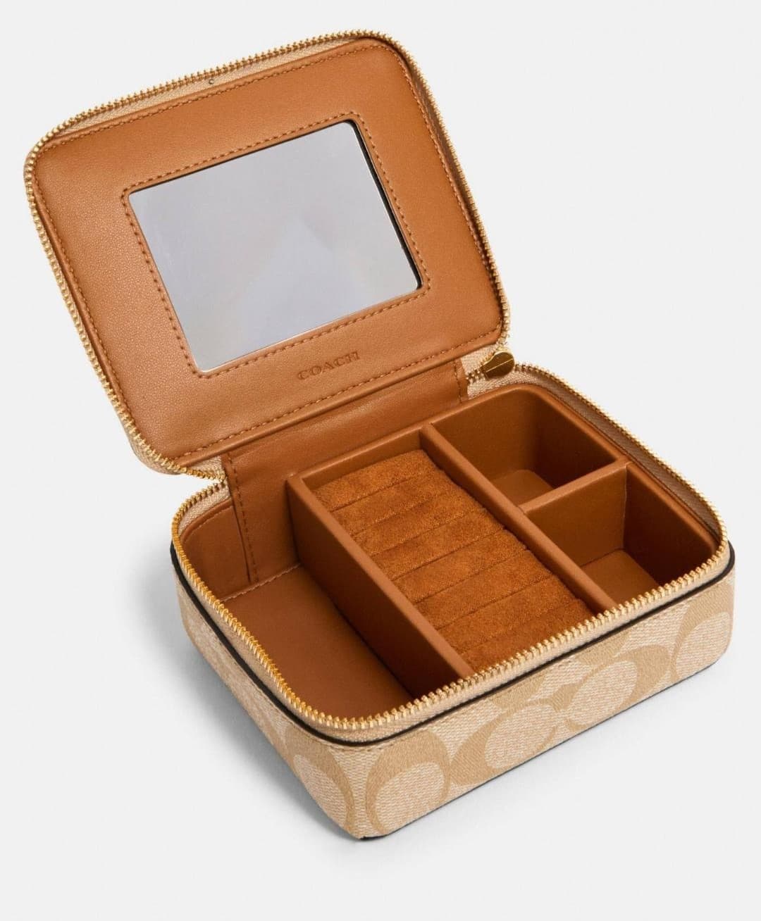 COACH Jewelry Box in Signature Canvas