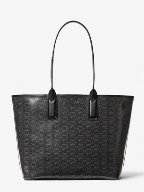 Jodie Large Logo Jacquard Tote Bag