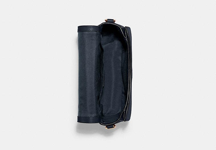 Saddle Bag With Horse And Carriage