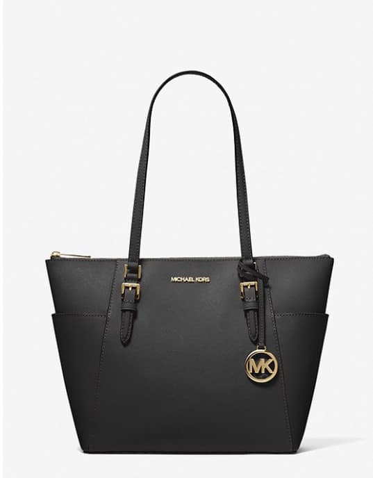 MICHAEL MICHAEL KORS Charlotte Large Saffiano Leather Top-Zi